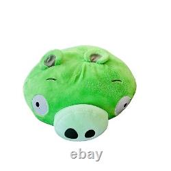 2010 Commonweath Angry Birds Green pig Jumbo plushed stuffed animal toy 19 x 20