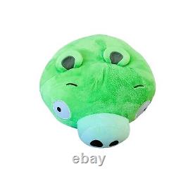 2010 Commonweath Angry Birds Green pig Jumbo plushed stuffed animal toy 19 x 20