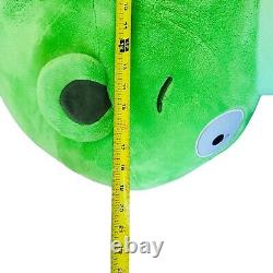 2010 Commonweath Angry Birds Green pig Jumbo plushed stuffed animal toy 19 x 20