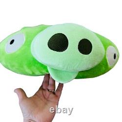 2010 Commonweath Angry Birds Green pig Jumbo plushed stuffed animal toy 19 x 20