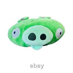 2010 Commonweath Angry Birds Green pig Jumbo plushed stuffed animal toy 19 x 20