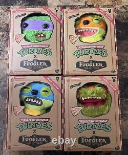 2024 Fuggler Teenage Mutant Ninja Turtles Full Set Limited Edition Tmnt Plush