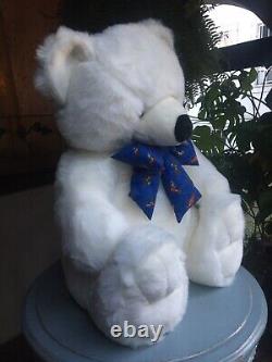 26 RARE GIANT Teddy Bear White Polar Plush Stuffed Animal Large Huggable Santa
