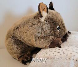 $280 WAYNE THE WOMBAT LARGE AUSTRALIAN MINK PLUSH CUDDLY TOY 22 Stuffed Animal