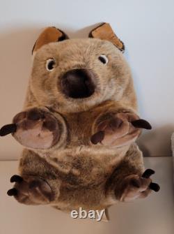 $280 WAYNE THE WOMBAT LARGE AUSTRALIAN MINK PLUSH CUDDLY TOY 22 Stuffed Animal