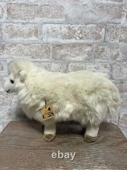 Alpaca Sheep Kosen Luxury Plush Stuffed Animal. A Very Sweet, Handmade Plush