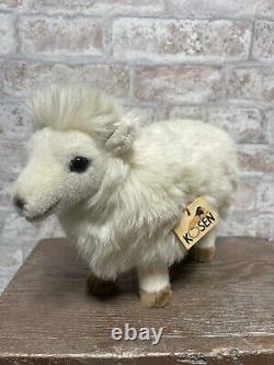 Alpaca Sheep Kosen Luxury Plush Stuffed Animal. A Very Sweet, Handmade Plush