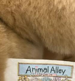 Animal Alley 1999 Vtg German Shepard 28 Lrg Stuffed Animal Plush Realistic Rare