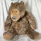 Animal Fair Huge Vtg Plush Stuffed Animal Bear I Love Huggies Collectible Rare