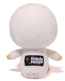 Authentic A Bathing Ape Bape Baby Milo Plush Doll Stuffed Animal White New Small