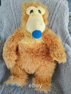 Bear In The Big Blue House Plush Large 22 Shaggy Fur Henson Mattel Arcotoy