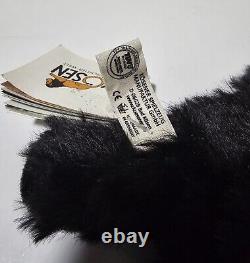 Black Bear by Kosen / Kösen plush 14 RARE Very High Quality collectors Stuffy