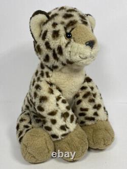 Build A Bear Panther Leopard Cheetah baby cub 2010 Plush Stuffed Animal gold eye