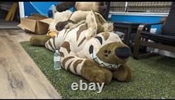Creep Cat Toy Company 6 ft Striped Hyena Plush RARE! UNSTUFFED $300 RETAIL