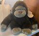 Cuddle Wit Plush Furry Gorilla Ape Monkey Brown Tan Black Color Vinyl Nose 15