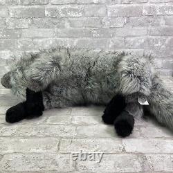 Ditz Design Hen House Realistic Life Sized 36 Sly Silver Fox Plush