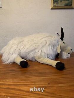 Ditz Designs Goat Sheep Realistic Large 28 Plush Weighted stuffed animal