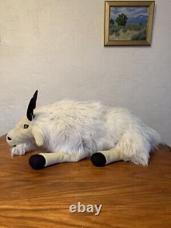 Ditz Designs Goat Sheep Realistic Large 28 Plush Weighted stuffed animal