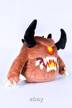 Doom Doomguy Cacodemon Eternal Pain Elemental Oversized Stuffed Animal Plush Toy