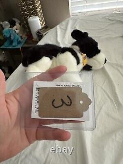 Douglas Amelia Border Collie RARE Retired GRAIL with small crease on Tag