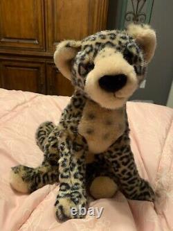 Douglas larry leopard plush stuffed animal cat 16