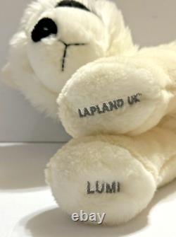 Dowman Soft Touch White Black Husky Lumi Lapland UK Plush