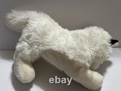 Dowman Soft Touch White Black Husky Lumi Lapland UK Plush