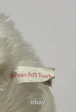 Dowman Soft Touch White Black Husky Lumi Lapland UK Plush