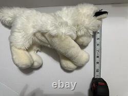 Dowman Soft Touch White Black Husky Lumi Lapland UK Plush