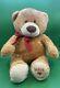 Family Christian 14 Plush Bear Stuffed Animal Jesus Loves You Brown Friendly