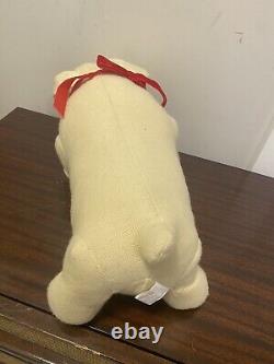 French Bulldog Dog Plush Stuffed Animal, 18 Inches Long Canvas Heavy RARE