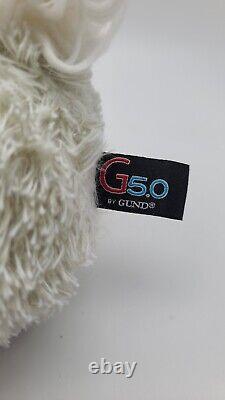 G by GUND Plush Puppy Dog RARE Pink Nose & Ears Soft Stuffed Animal Toy 18 HTF