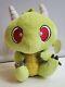 Gaia Online 7.5 Plush Gwee Dragon Green Stuffed Animal With Tags Bendable Wings