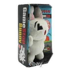 GameStop Buck the Bunny Talking Mascot Plush 8 Stuffed Animal RARE 2009