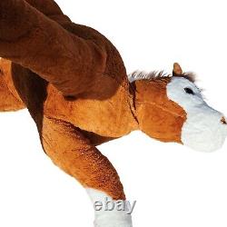 Giant Huge Goffa International 5 Ft 60 Inches Horse Plush Stuffed Animal HTF