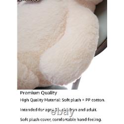 Giant Pink Plush Teddy Bear 50 Inch, Stuffed Animal Soft Toy Huge Jumbo Gift New