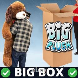 Giant Stuffed Puppy Dog 5 Feet 60 inches 153 cm Huge Soft Adorable Plush Dog