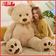 Giant Teddy Bear Big Brown Stuffed Animal Life Size Plush 59 Inch Light Brown