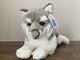 Gipsy Gray Wolf Plush Toy With Tag Rare