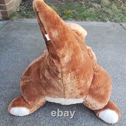 Goffa Jumbo Child Size Kangaroo & Baby Joey In Pouch 31 Plush Stuffed Animal