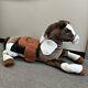 Huge Horse Plush With Saddle & Reins Rare Stuffed Animal Hugfun Sit On 40