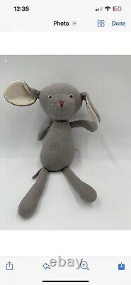 Hazel Village #2040 Grey Mouse 2010 Plush Stuffed Animal Toy Hand Made Rare 13