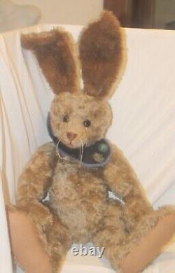 Heidi Steiner Bears Huge 30 Jointed Bunny Rabbit Plush Stuffed Animal Artist