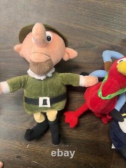 Holiday classic plush Doll Collection. Frosty and Rudolph misfit toys