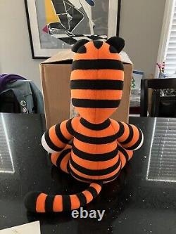 Huggable Friends Calvin and Hobbes Tiger Plush Toy 18 Handmade Stuffed Animal