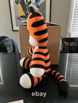 Huggable Friends Calvin and Hobbes Tiger Plush Toy 18 Handmade Stuffed Animal