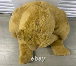JUMBO Manhattan Toy Company 40 INCH Brown Kodiak Bear Plush Stuffed Animal