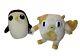 Jazwares Adventure Time Plush Cake Cat Gunter Penguin Stuffed Animal Lot Of Two