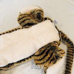 Jellycat Tiger Plush Laying Stripes Stuffed Animal Cat Bashful Lovey Large Big