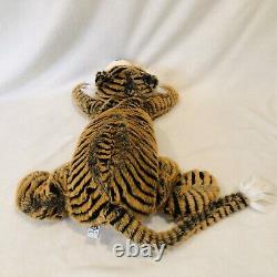 Jellycat Tiger Plush Laying Stripes Stuffed Animal Cat Bashful Lovey Large Big
